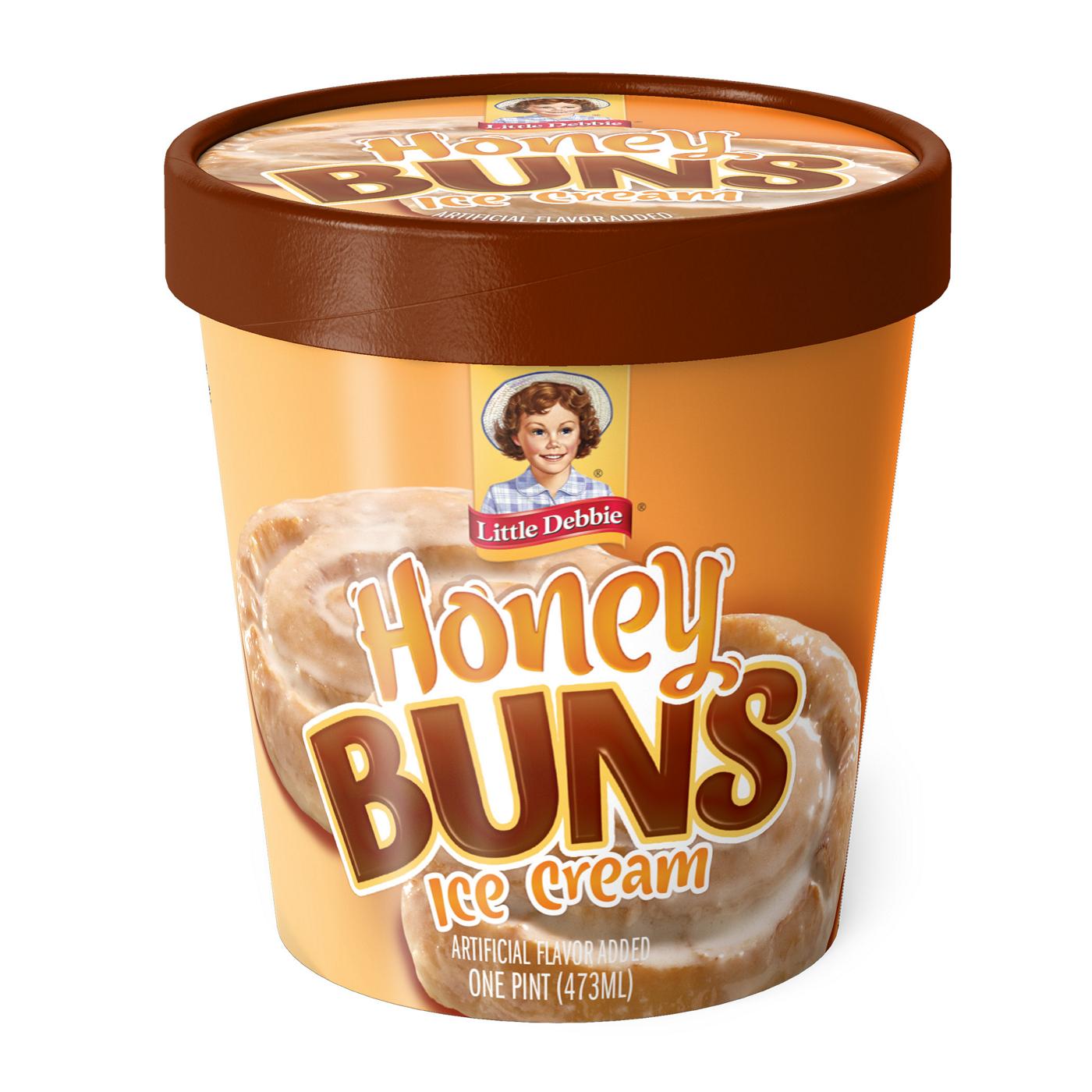 Little Debbie Honey Buns Ice Cream; image 1 of 4