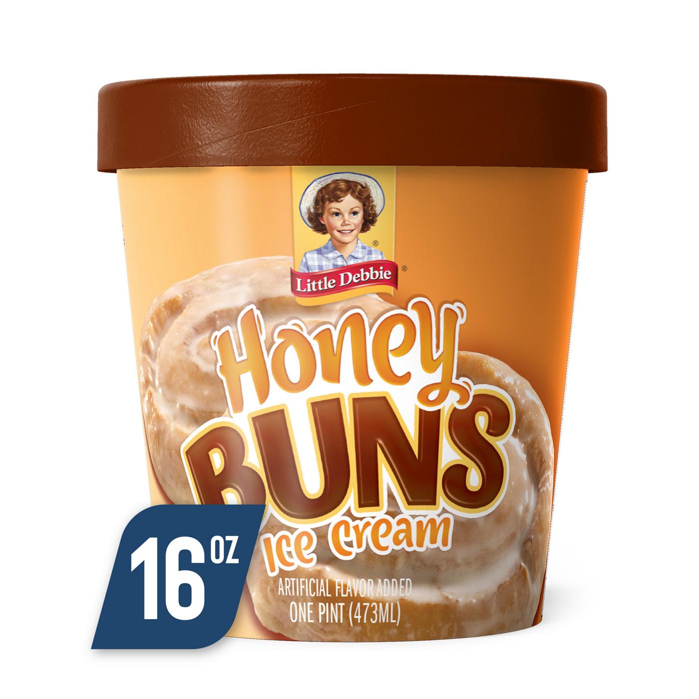 Little Debbie Honey Buns Ice Cream; image 3 of 4