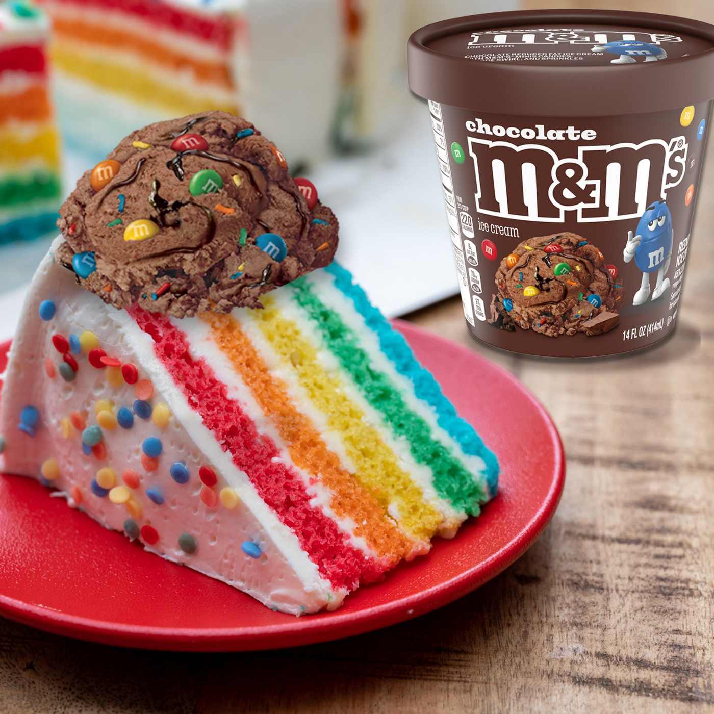 M&M'S Minis Candies Chocolate Ice Cream - Shop Ice cream at H-E-B