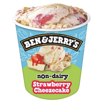 Ben & Jerry's Non Dairy Strawberry Cheezecake Frozen Dessert