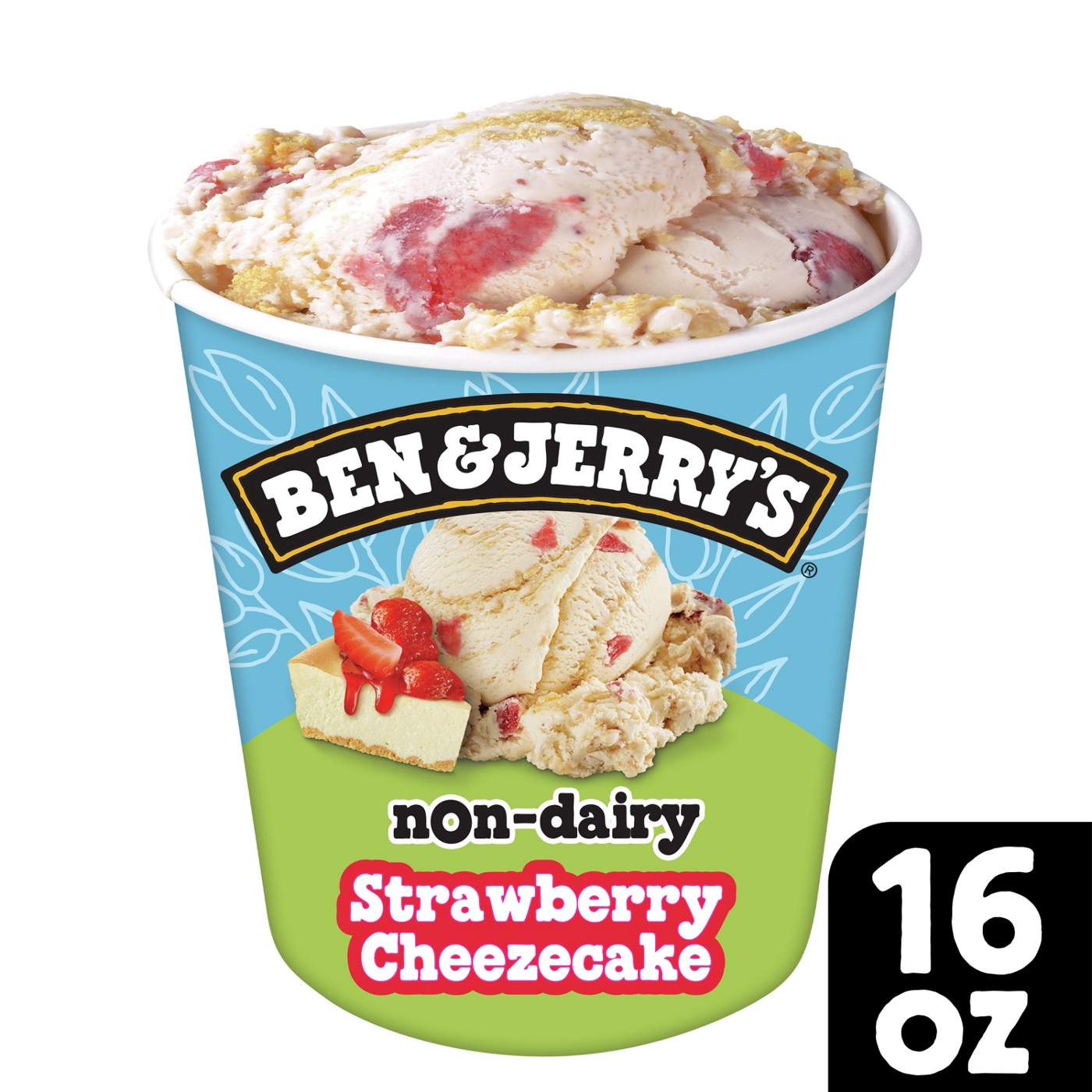 Ben & Jerry's Non-Dairy Strawberry Cheesecake Frozen Dessert; image 4 of 5