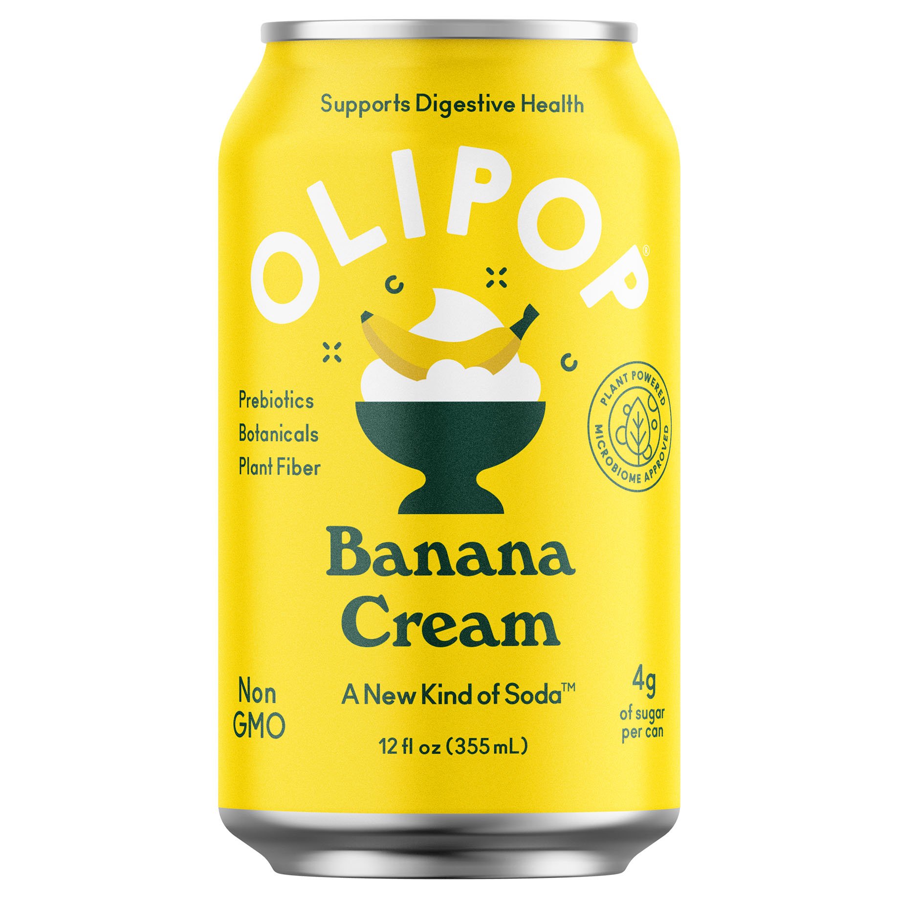 Olipop Banana Cream Shop Soda At H E B