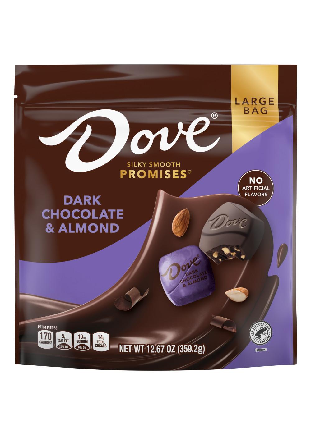 Dove Promises Dark Chocolate & Almond Candy - Large Bag; image 1 of 7