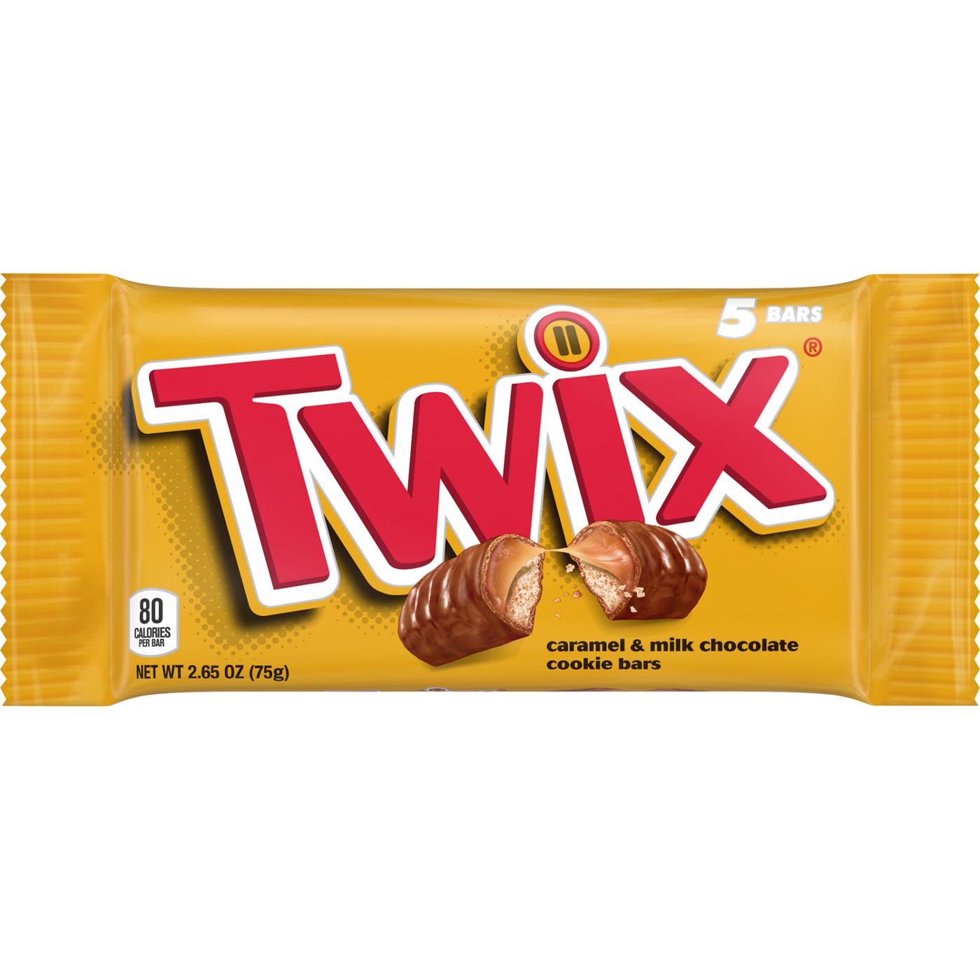 Twix Chocolate Fun Size Candy Bars; image 1 of 5