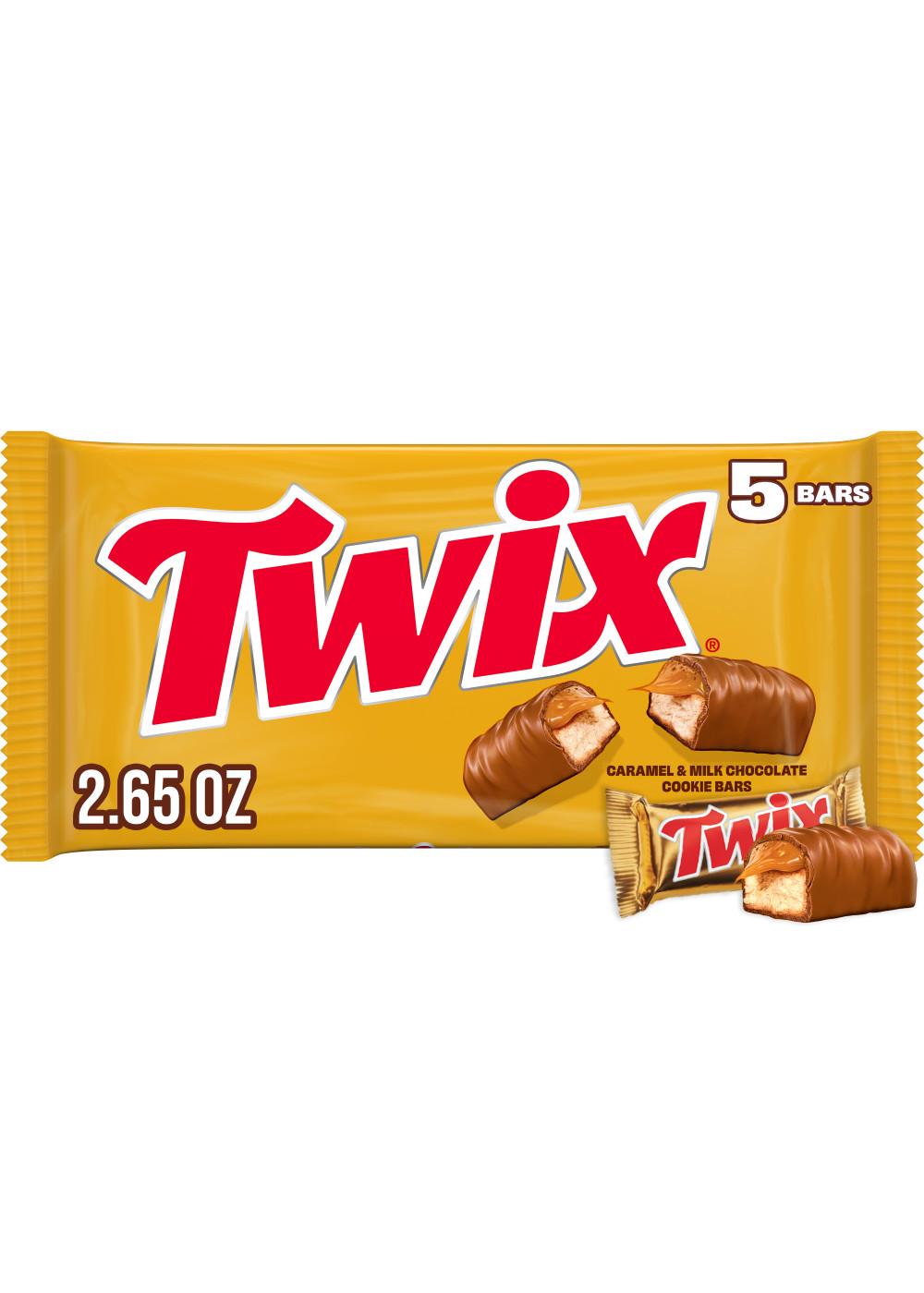 Twix Chocolate Caramel Fun Size Candy Bars; image 1 of 10