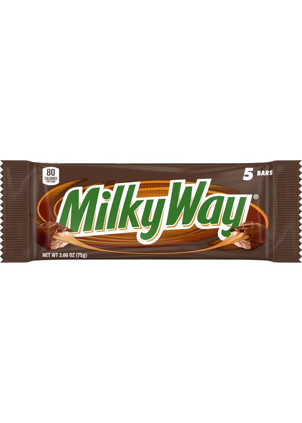 Milky Way Milk Chocolate Fun Size Candy Bars; image 1 of 3