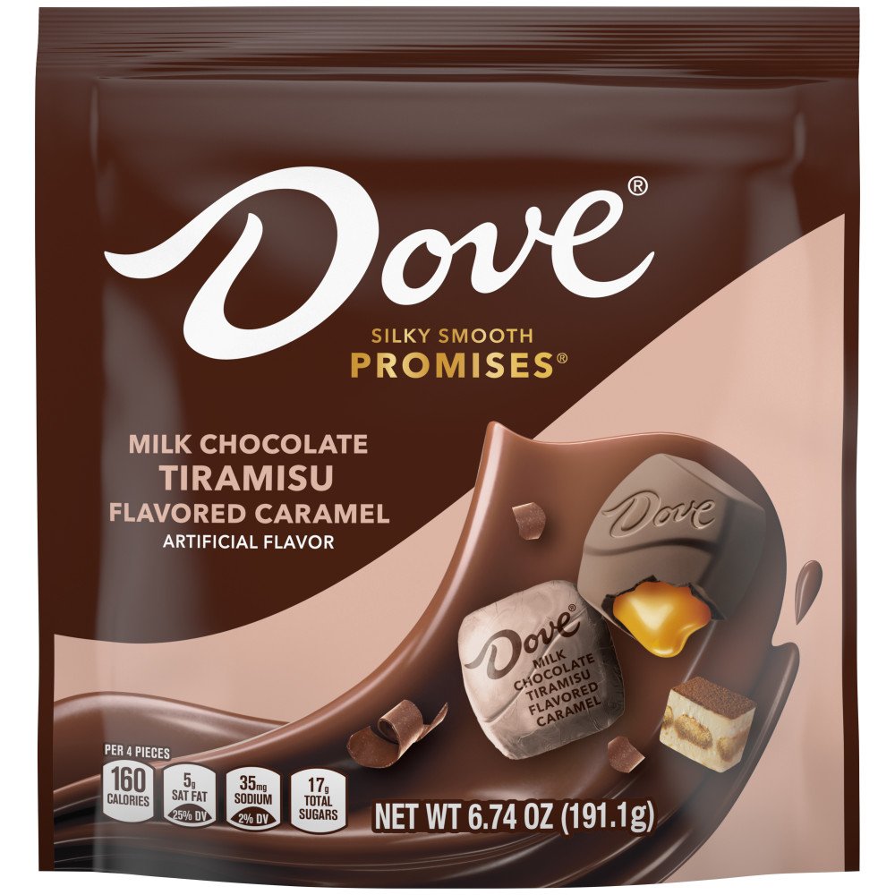 Dove Promises Milk Chocolate Tiramisu Caramel Candy - Shop Candy at H-E-B