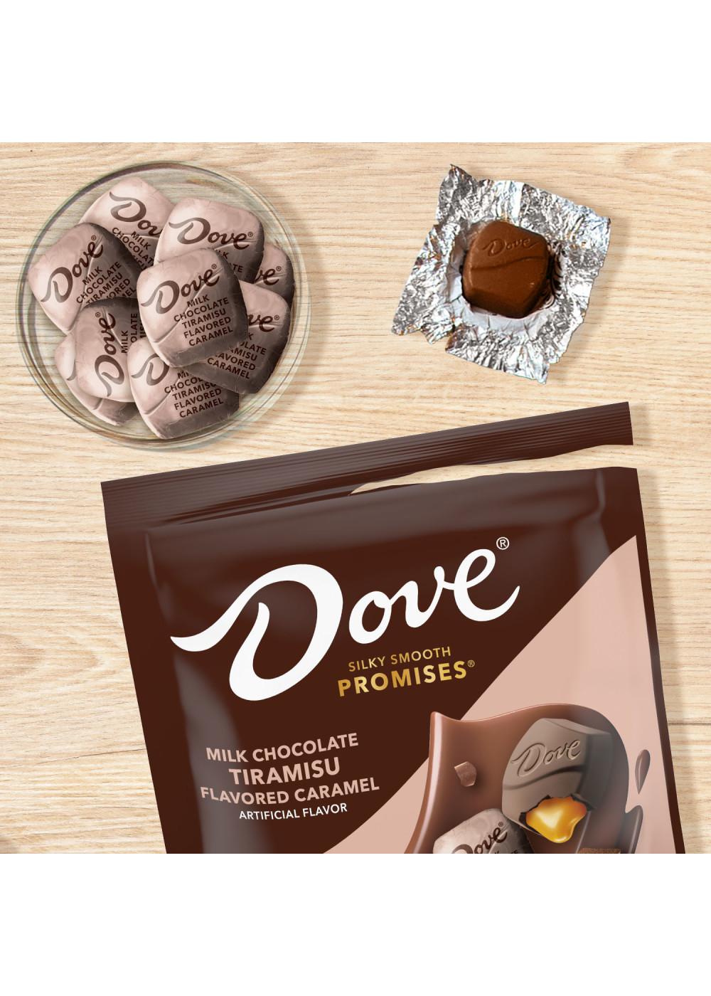 Dove Promises Milk Chocolate Tiramisu Caramel Candy; image 2 of 7