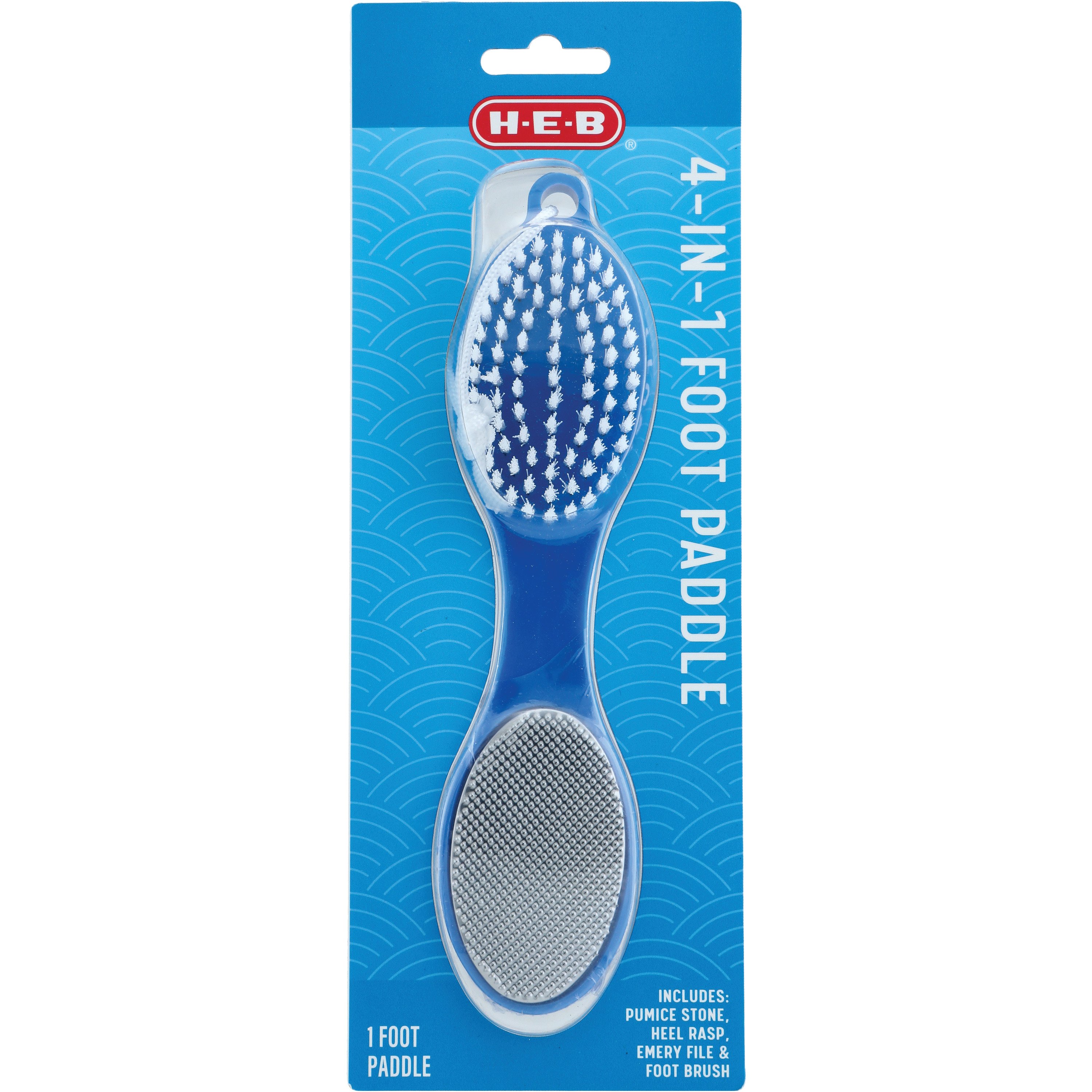 H-E-B 4 in 1 Foot Paddle - Shop Manicure & pedicure tools at H-E-B