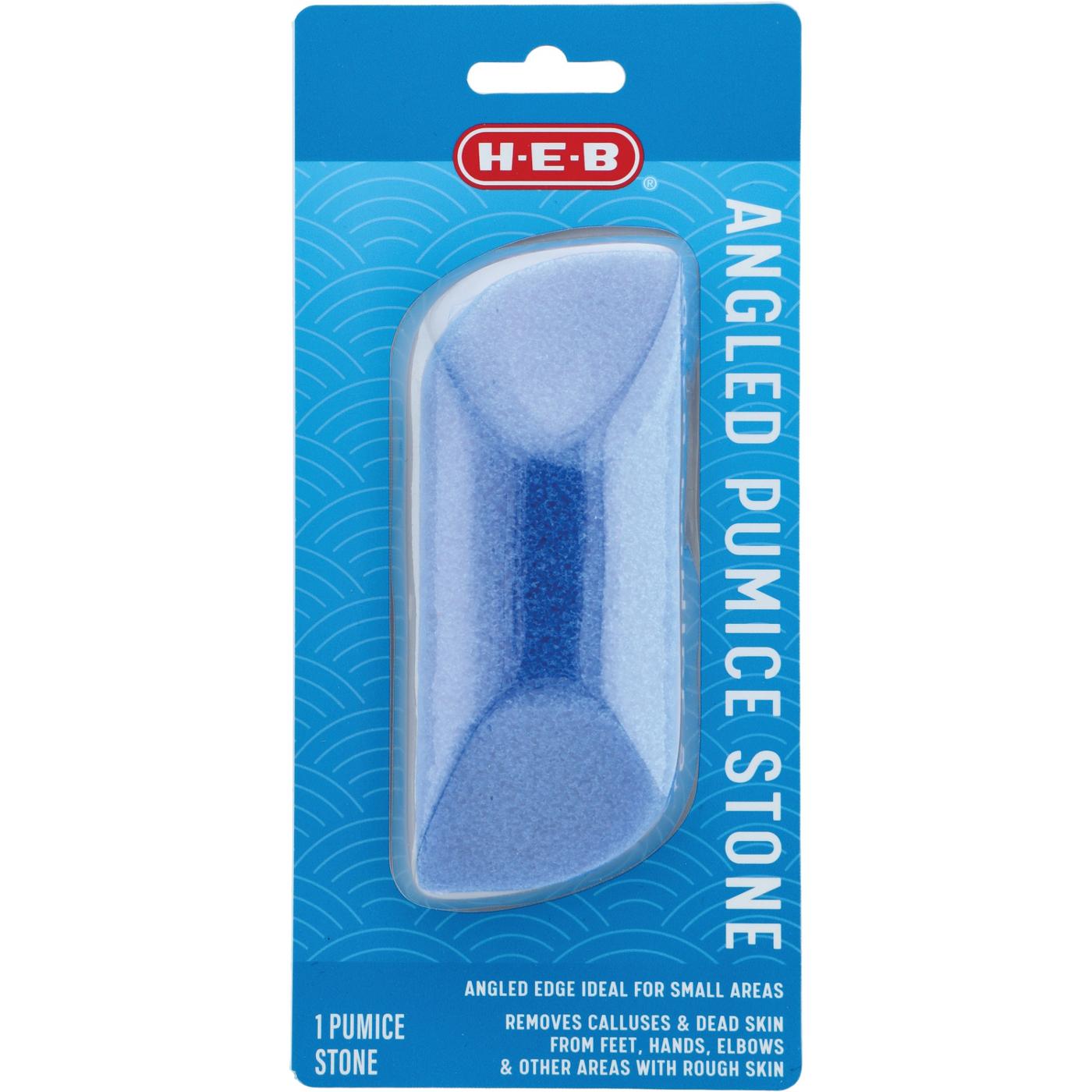 H-E-B Angled Pumice Stone; image 1 of 2