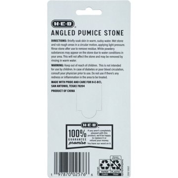 H-E-B Angled Pumice Stone