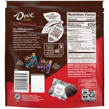 Dove Promises Dark Chocolate Candy - Large Bag