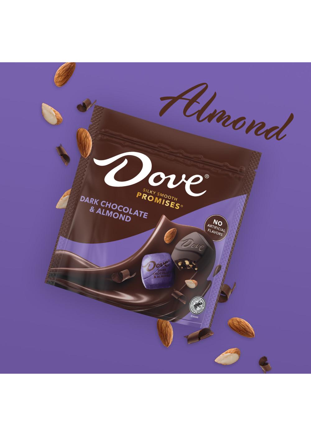 Dove Promises Dark Chocolate & Almond Candy; image 7 of 7