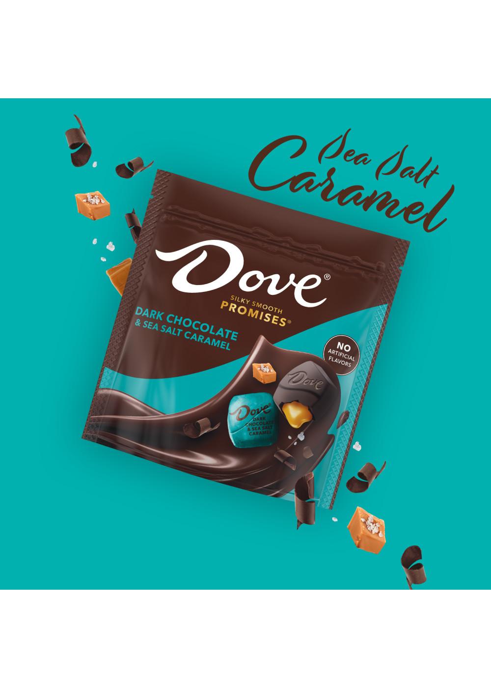 Dove Promises Dark Chocolate & Sea Salt Caramel Candy; image 2 of 7