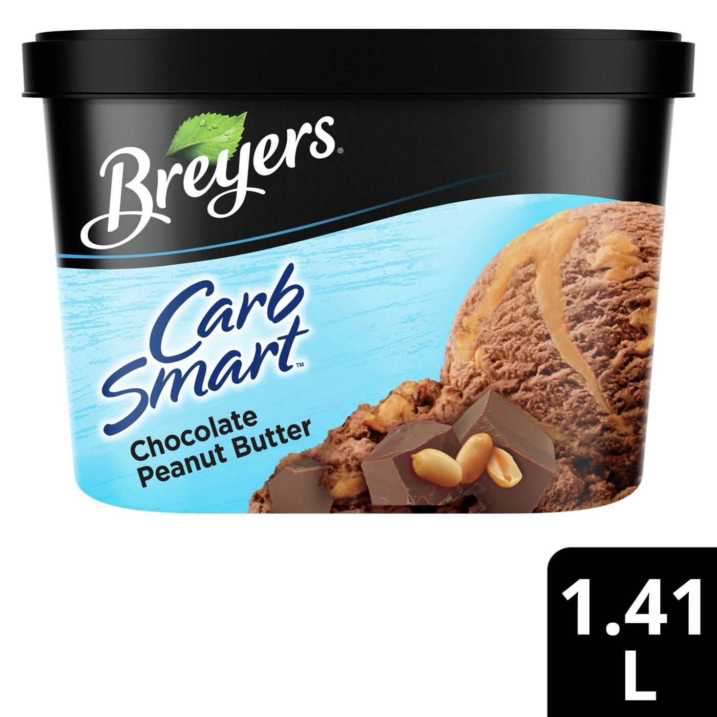 Breyers Carb Smart Chocolate Peanut Butter Frozen Dairy Dessert; image 2 of 6