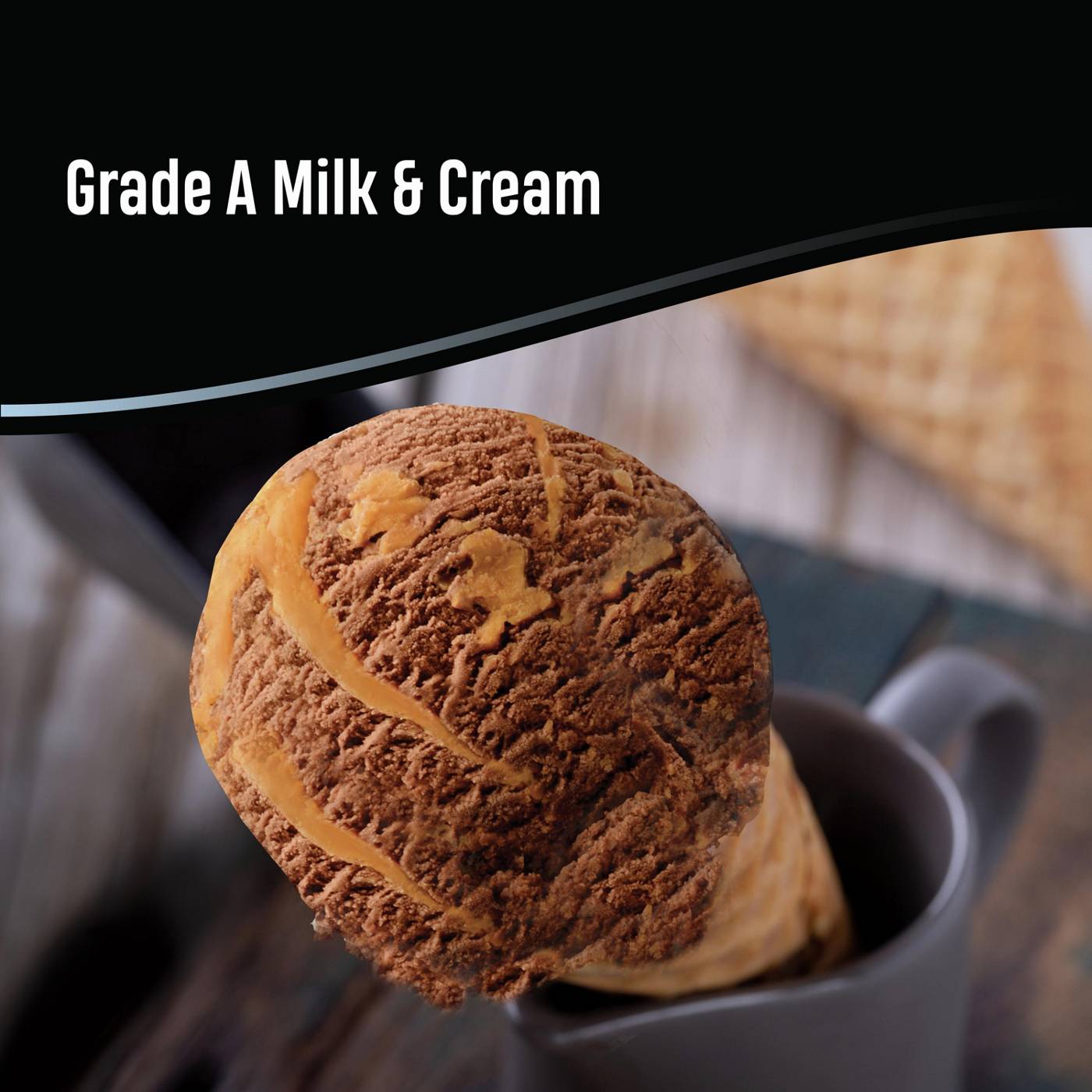 Breyers Carb Smart Chocolate Peanut Butter Frozen Dairy Dessert; image 3 of 6