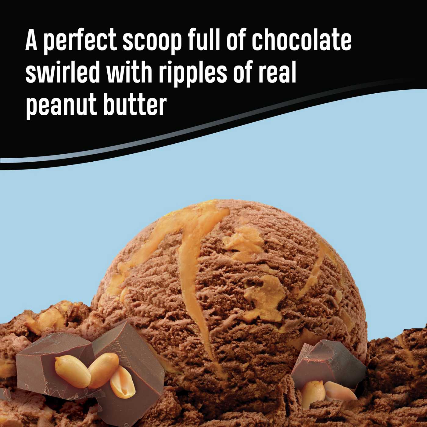Breyers Carb Smart Chocolate Peanut Butter Frozen Dairy Dessert; image 4 of 6