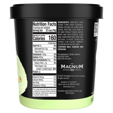 Breyers Pistachio Almond Frozen Dairy Dessert