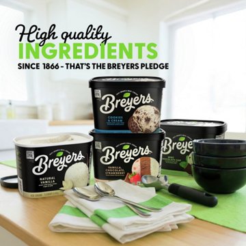 Breyers Pistachio Almond Frozen Dairy Dessert