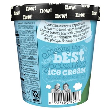 Ben & Jerry's PB S'more Ice Cream