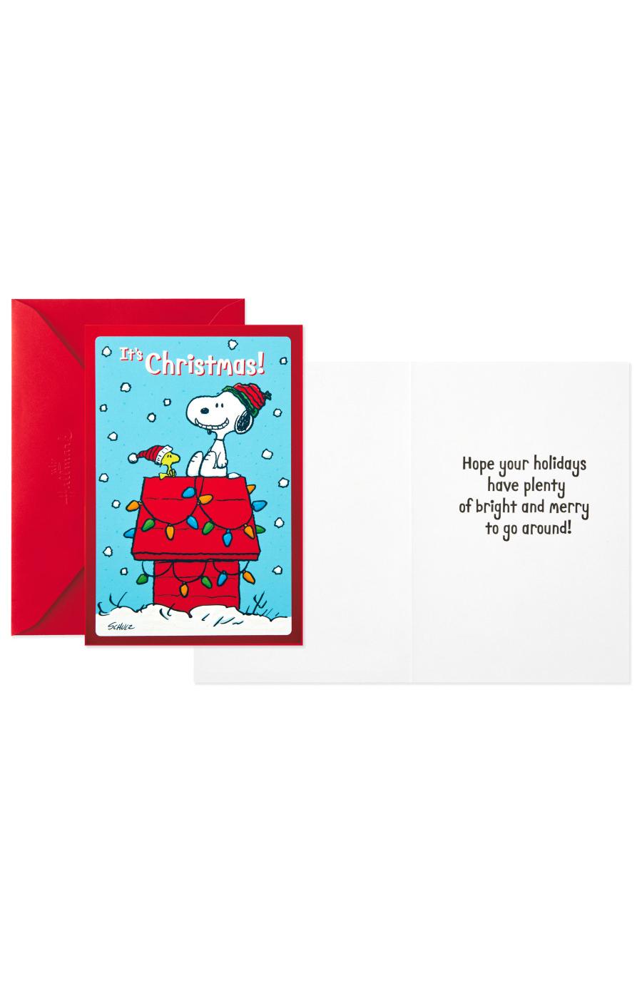 Hallmark Christmas Cards Peanuts Assortment; image 7 of 7