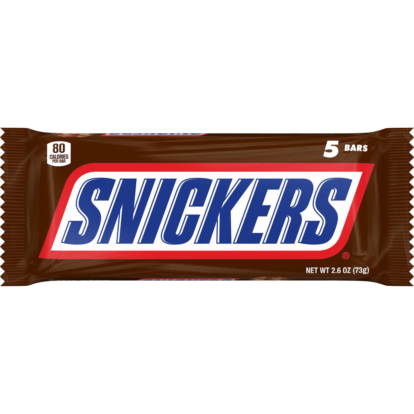 Snickers Chocolate Fun Size Candy Bars; image 1 of 6