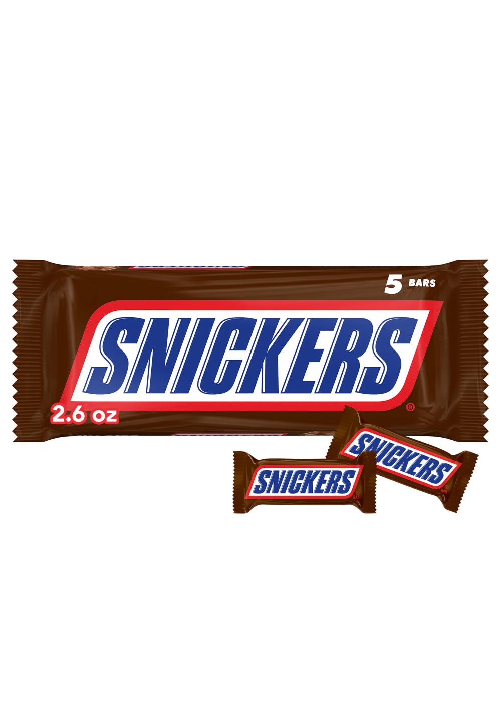 Snickers Chocolate Fun Size Candy Bars; image 1 of 10