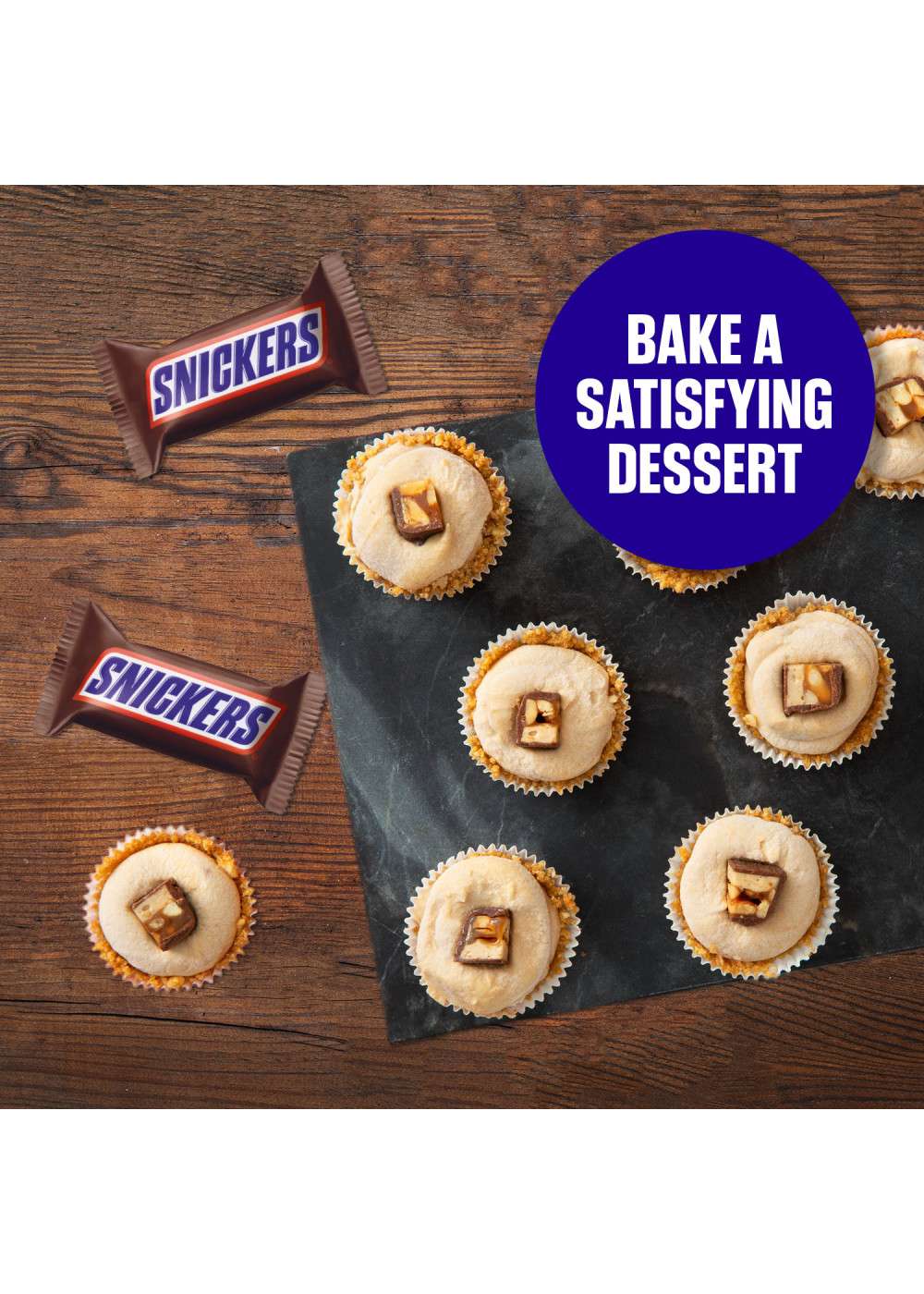 Snickers Chocolate Fun Size Candy Bars; image 6 of 10