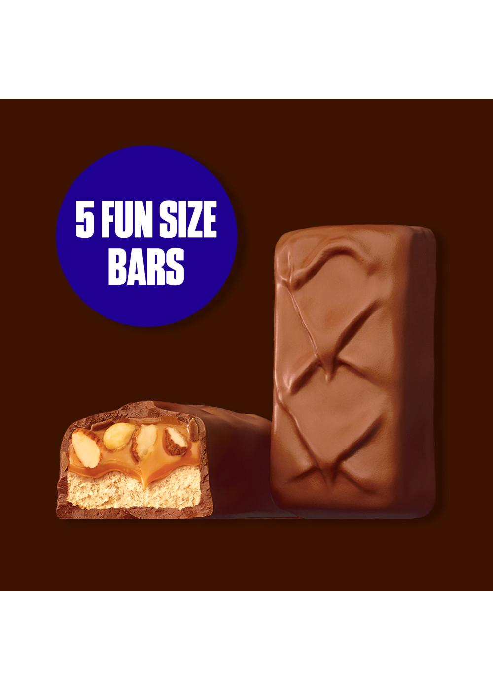 Snickers Chocolate Fun Size Candy Bars; image 9 of 10