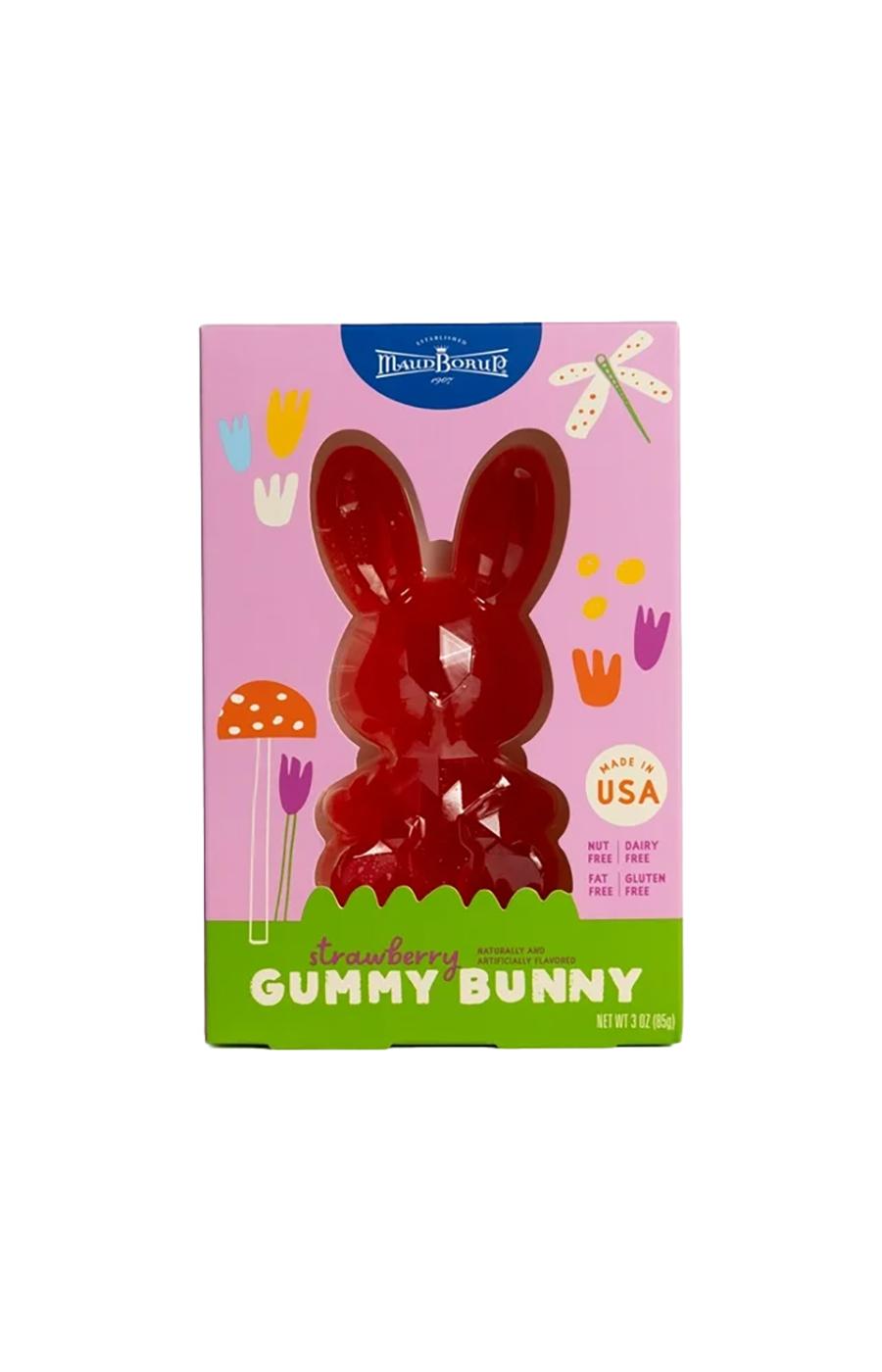 Maud Borup Strawberry Gummy Easter Bunny; image 1 of 2