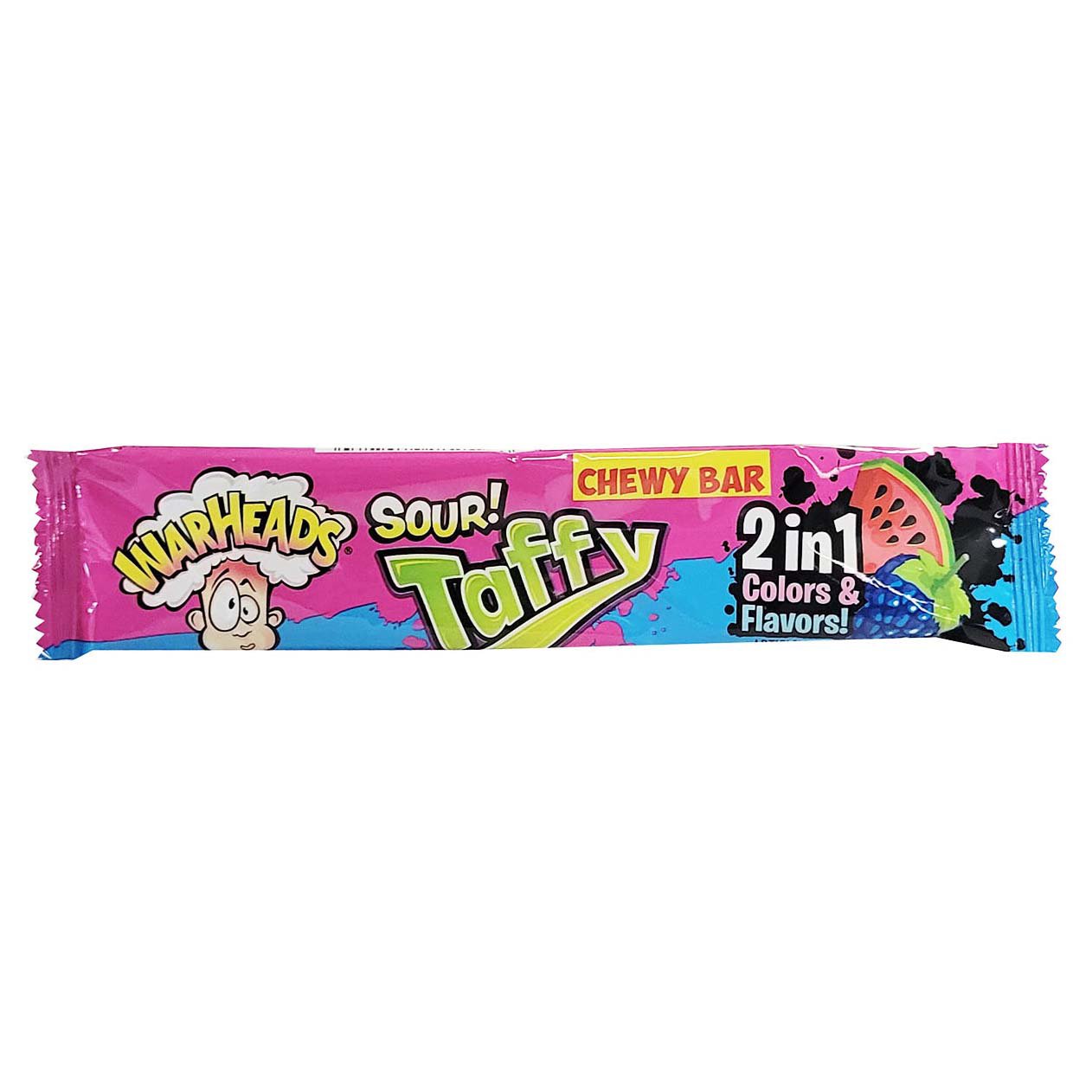 Warheads Sour Taffy Candy Bar Assorted Flavors Shop Candy at HEB