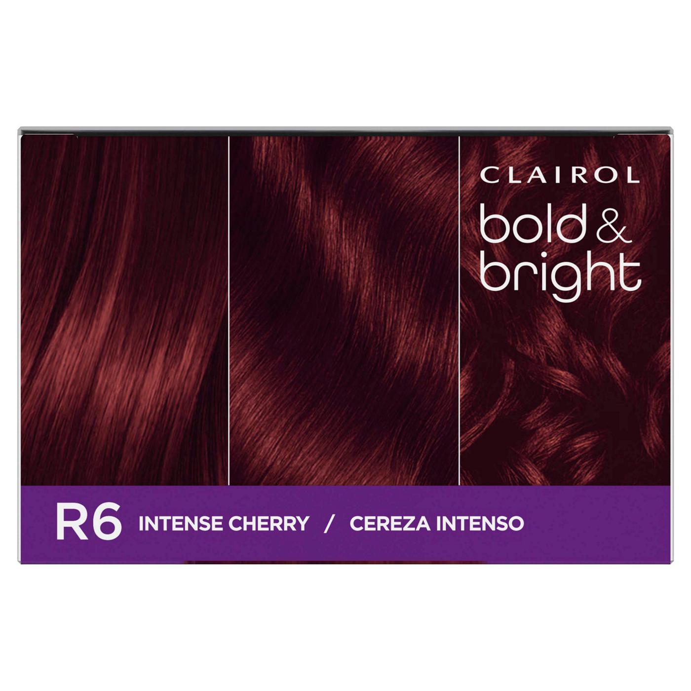 Clairol Bold & Bright Permanent Hair Color - R6 Intense Cherry; image 8 of 11