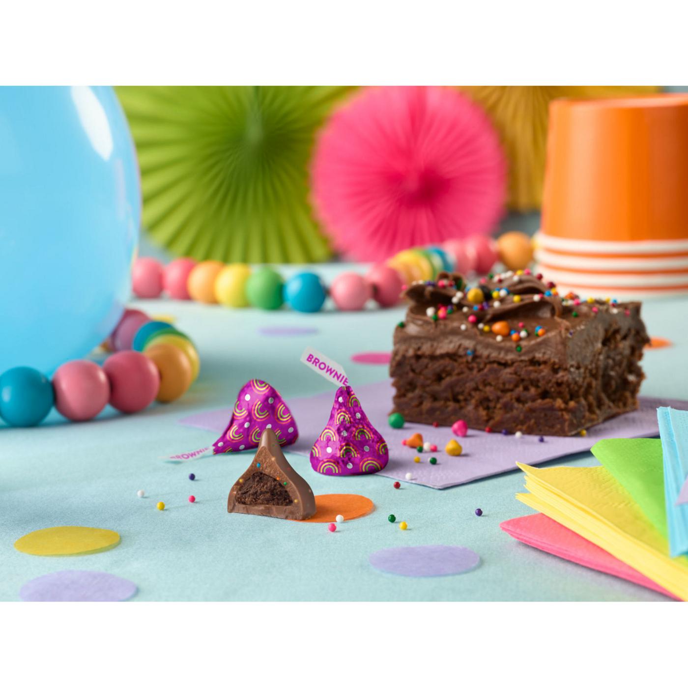 Hershey's Kisses Rainbow Brownie Candy - Share Pack; image 3 of 7
