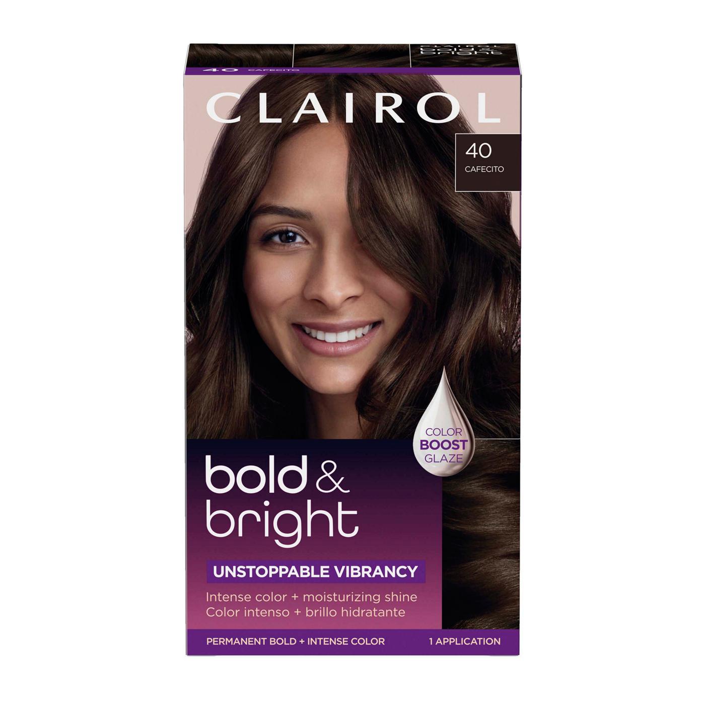 Clairol Bold & Bright Permanent Hair Color - 40 Cafecito; image 1 of 11