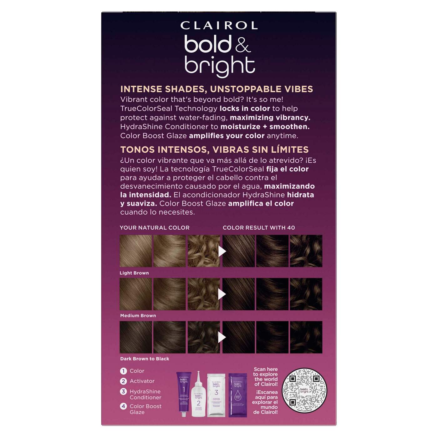 Clairol Bold & Bright Permanent Hair Color - 40 Cafecito; image 6 of 11