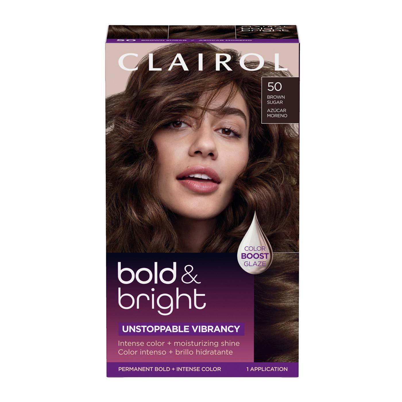 Clairol Bold & Bright Permanent Hair Color - 50 Brown Sugar; image 1 of 11