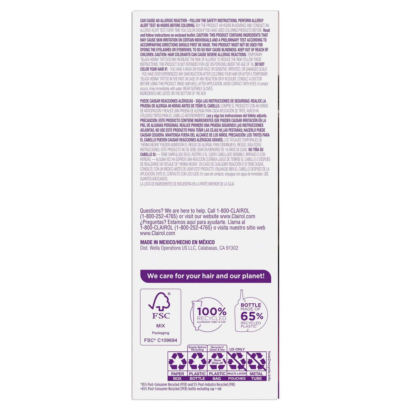 Clairol Bold & Bright Permanent Hair Color - 50 Brown Sugar; image 8 of 11