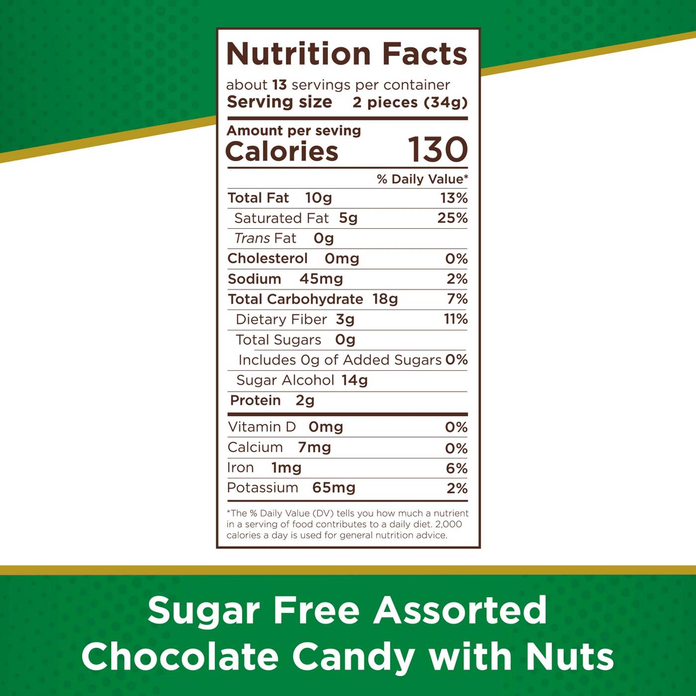 Russell Stover Sugar Free Assorted Chocolate Candy with Nuts, 26 Pc; image 5 of 8