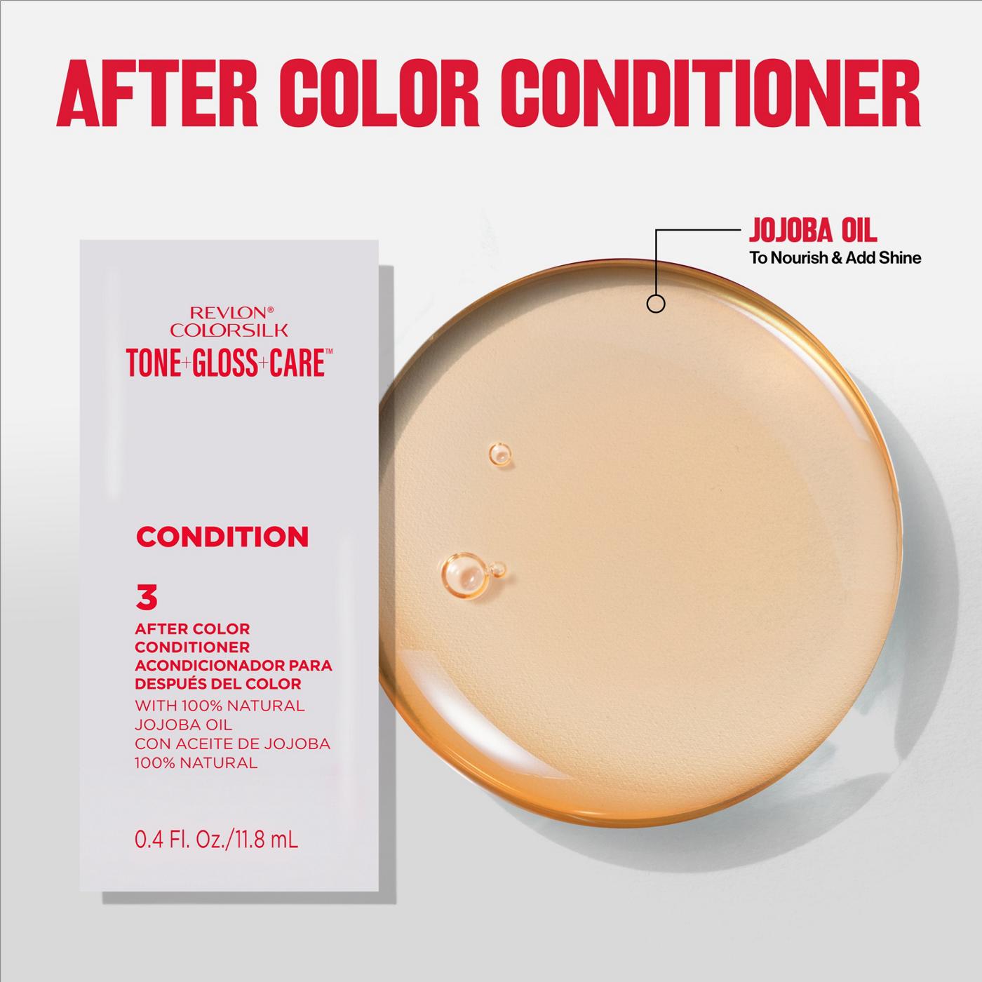 Revlon Colorsilk Tone + Gloss + Care Demi Permanent - Light Brown; image 5 of 6