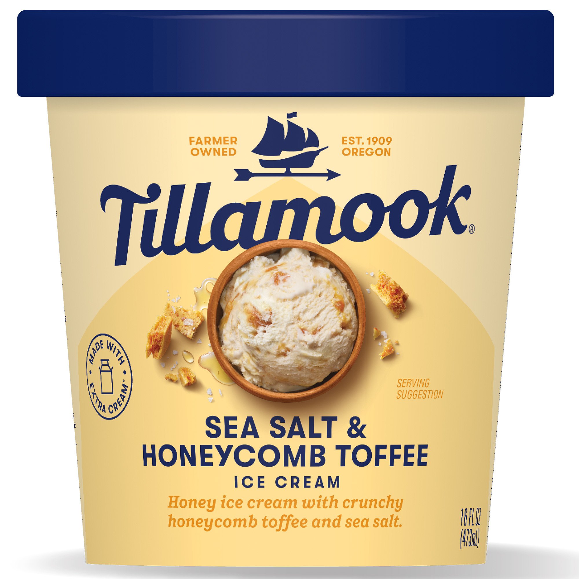 Sea Salt & Honeycomb Ice Cream