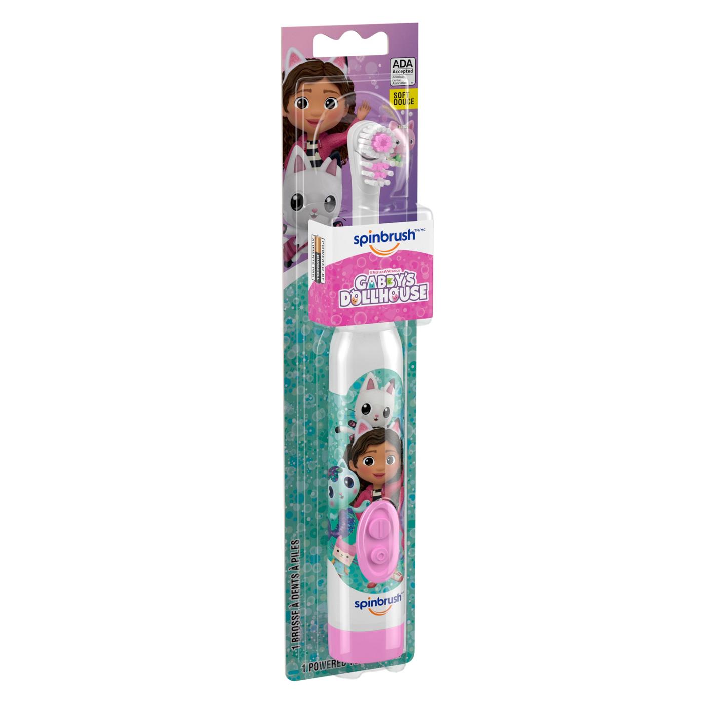 Spinbrush Kids Gabby's Dollhouse Battery Powered Toothbrush; image 2 of 4