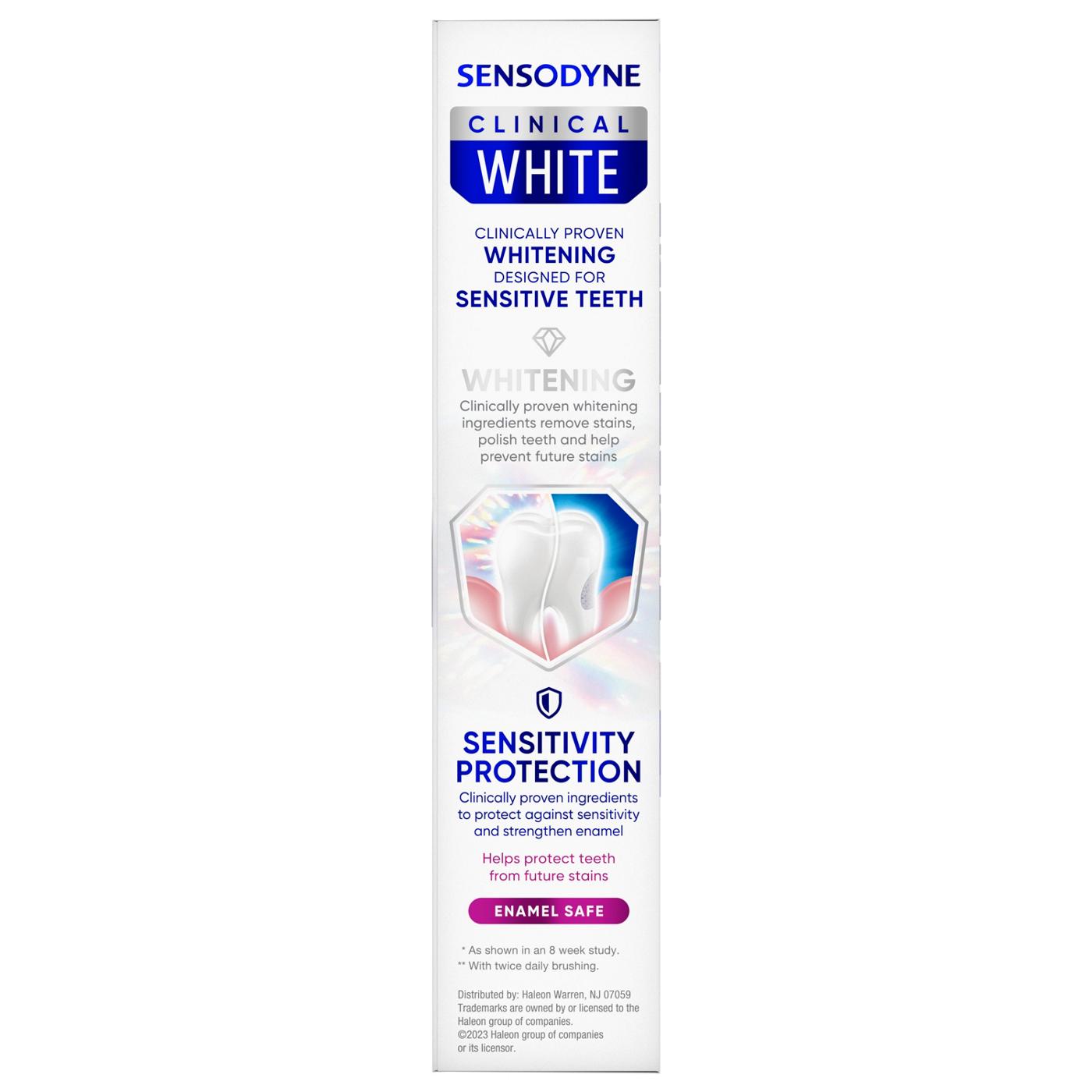Sensodyne Clinical White Stain Protector Toothpaste; image 7 of 7