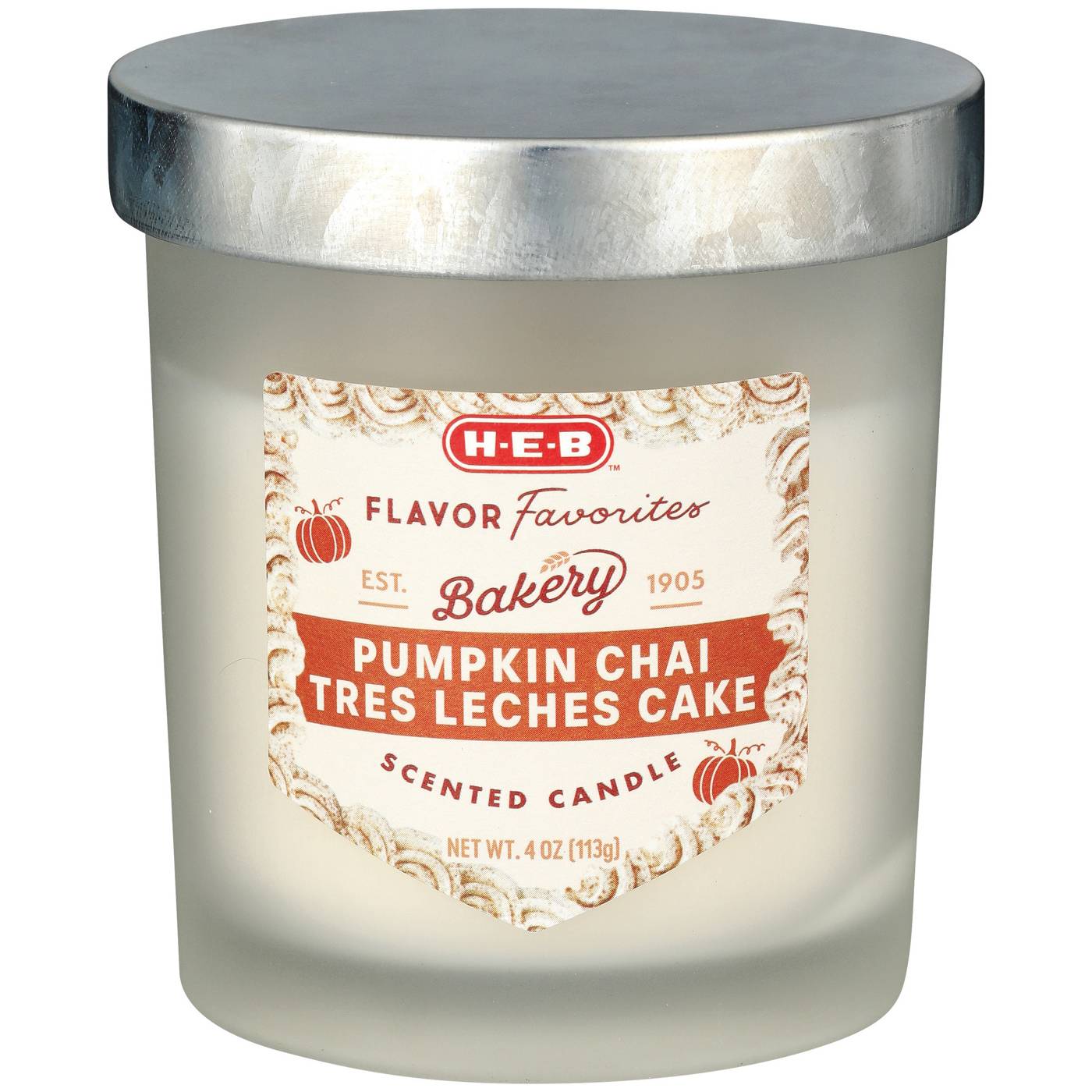 H-E-B Flavor Favorites Pumpkin Chai Tres Leches Cake Scented Candle; image 2 of 2