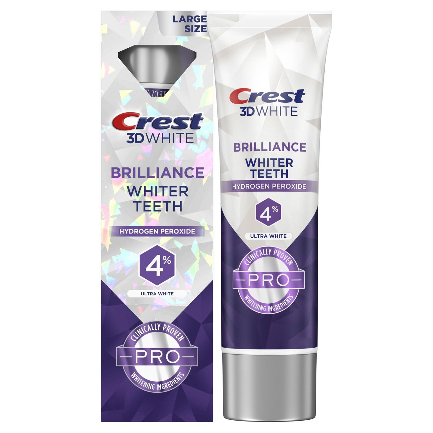 Crest 3D White Brilliance Toothpaste - Ultra White; image 5 of 7