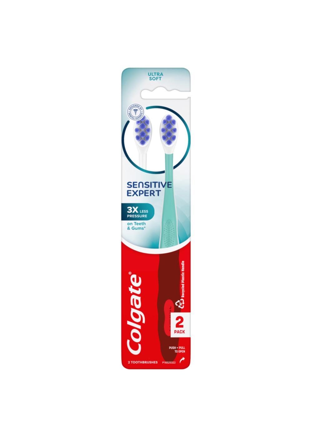 Colgate Sensitive Expert Toothbrushes - Ultra Soft; image 1 of 3