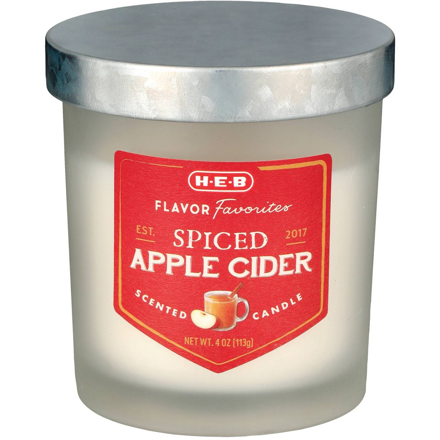 H-E-B Flavor Favorites Spiced Apple Cider Scented Candle; image 2 of 2