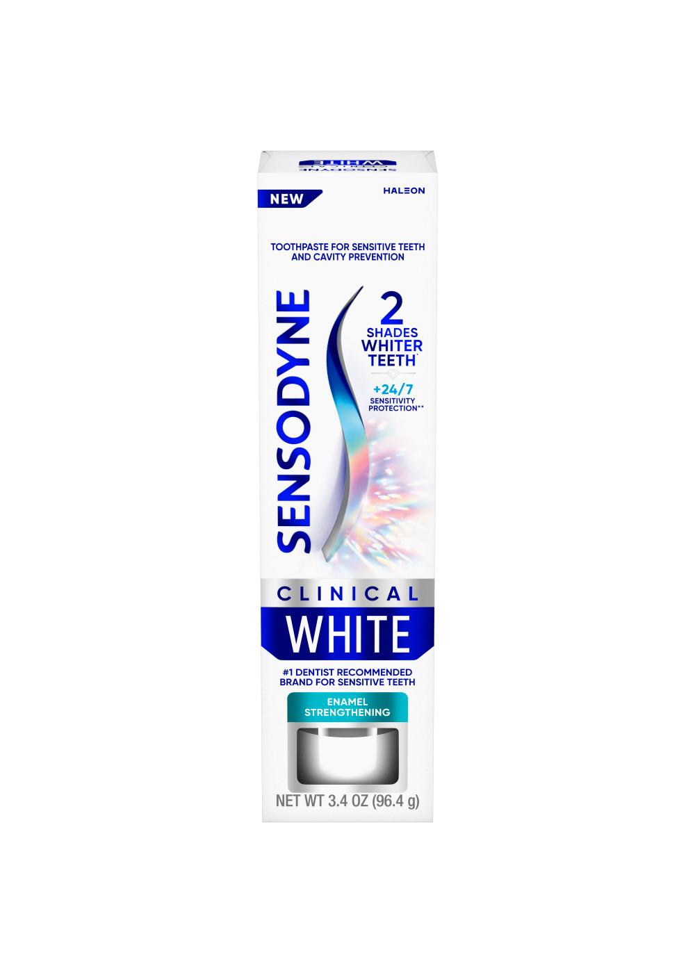 Sensodyne Clinical White Toothpaste - Enamel Strengthening; image 1 of 9