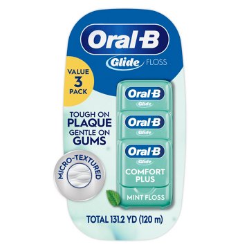 Oral-B Glide Pro-Health Comfort Plus Floss - Mint, 3 pk