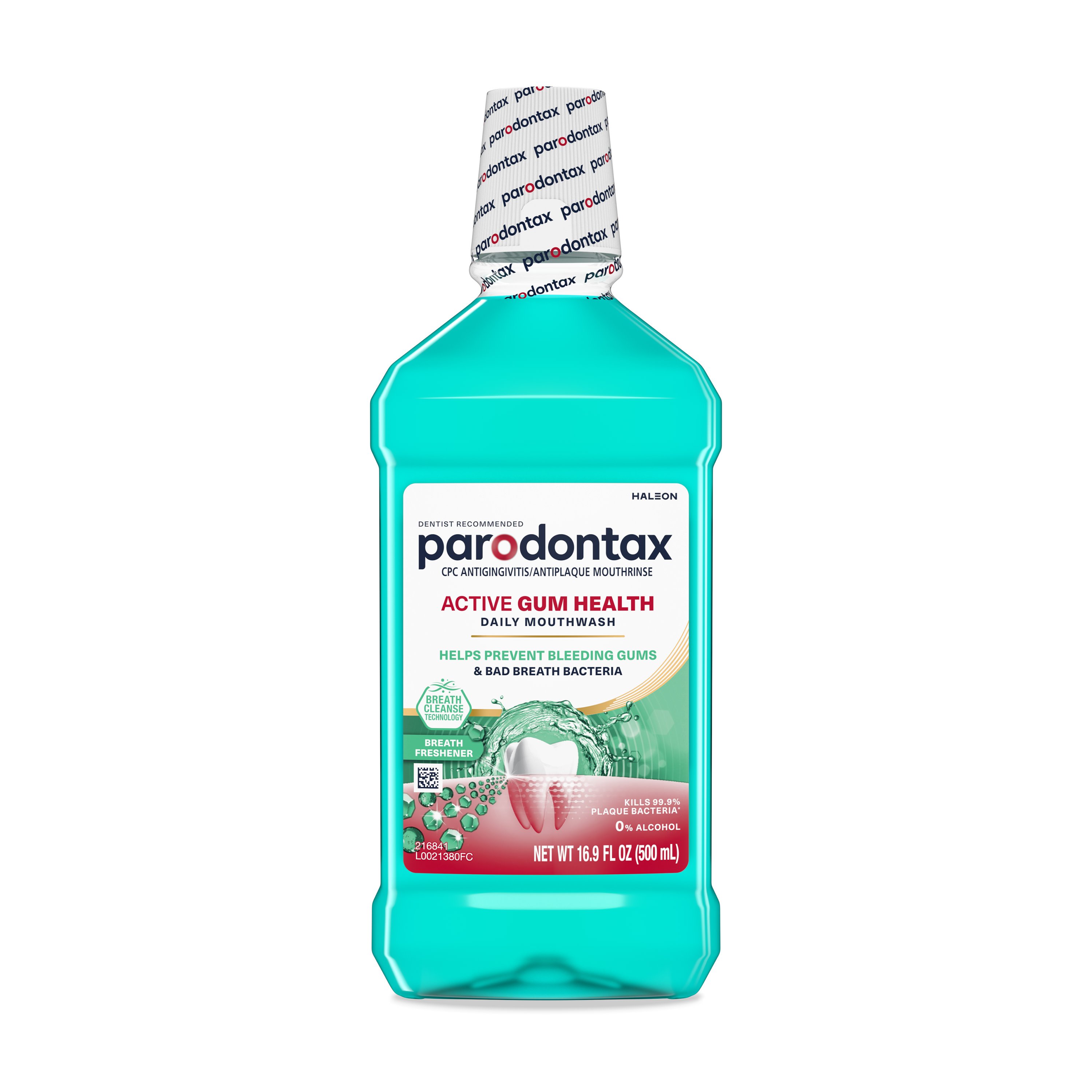 Parodontax Active Gum Health Breath Freshener Mouthwash - Shop Mouthwash at  H-E-B