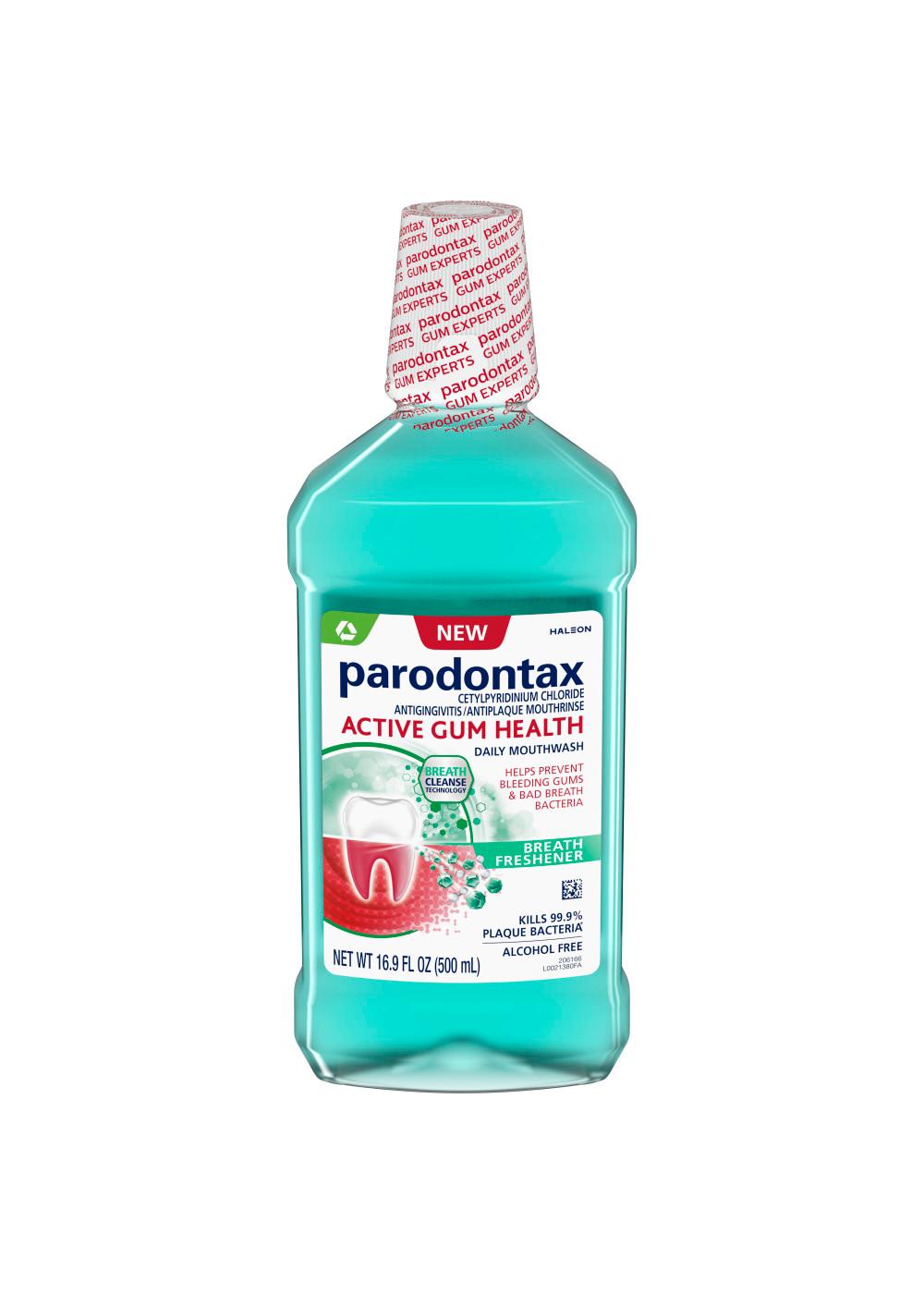 Parodontax Active Gum Health Mouthwash - Fresh Mint; image 1 of 9